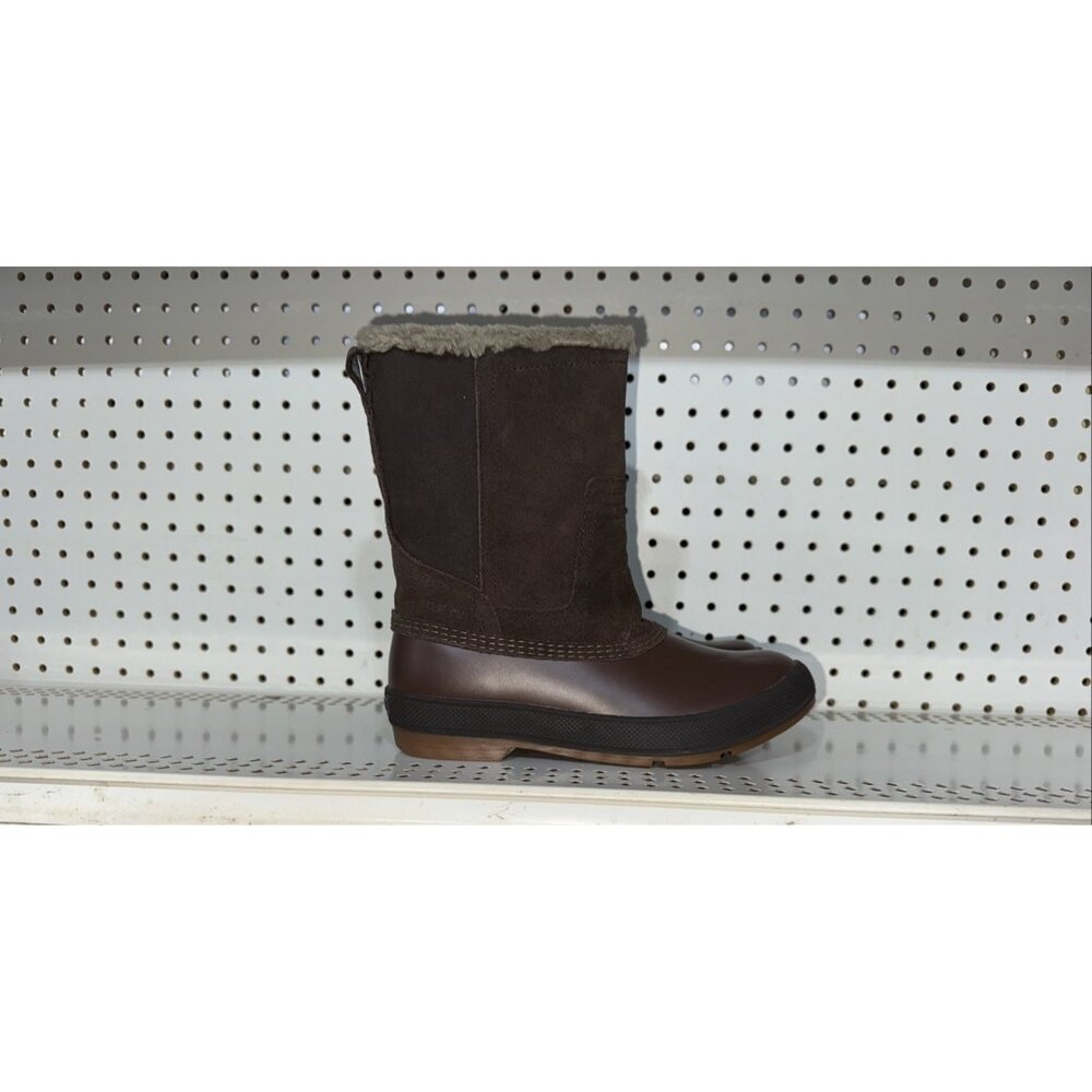 Xtratuf Legacy LTE Womens Suede WP Insulated Winter Snow Boots Size 6 Brown